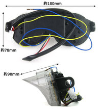 LEDテールランプ ヤマハ YZF R6 2001年～2002年 クリア AP-BP-177-CL 2輪_画像2