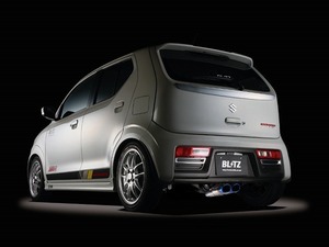 ブリッツ/BLITZ NUR-SPEC VSR マフラー 63522V スズキ アルトターボRS HA36S R06A(Turbo) 4WD専用 2015年03月～2018年11月