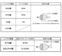 スピージー 分割式ドライブシャフトブーツ 片側 BAC-TG14R フロント トヨタ ヴィッツ SCP10 1999年01月～2001年12月_画像3