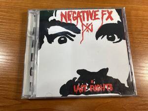 【1】4836◆Negative FX & Last Rights◆輸入盤◆