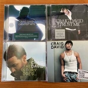 W6690 クレイグ・デイヴィッド 4枚セット｜Craig David Greatest Hits Trust Me The Story Goes Slicker Than Your Average トラスト・ミー