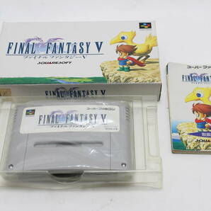 中古 起動OK スーパーファミコンソフト FINALFANTASY Ⅴ 発送60サイズ レトロゲームの画像1