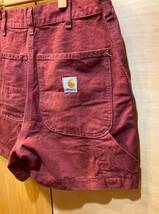 USA製 Carhartt ショーツ カーハート ペインター パンツ ワーク 古着 ビンテージ W30 ショートパンツ_画像4