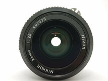 Nikon NIKKOR 24ｍｍ F2.8 Ai 2023年 5月 オーバーホール ニコン 30日動作保証_画像2