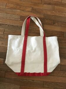 Oregonian Outfitters canvas × nylon tote bag red 