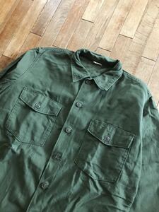 アメリカ軍 UTILITY SHIRTS 2nd サイズ 17ハーフ ミリタリー VINTAGE ビンテージ