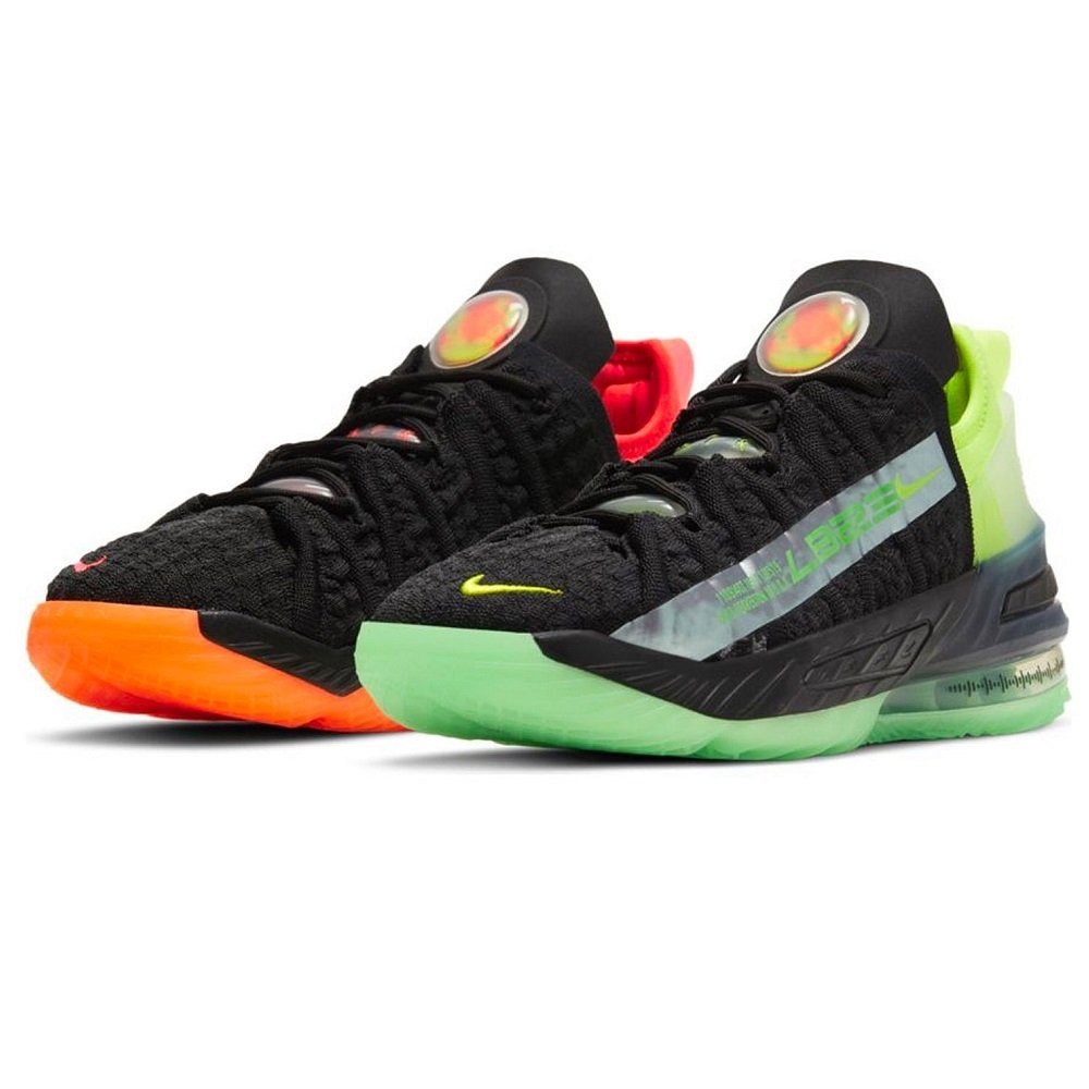 ネット直販 - LEBRON 18 GS レブロン マルチカラー ブラック 24.5
