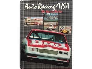 洋書◆アメリカのモータースポーツ写真集 1985年 本 レース インディ NASCAR ほか