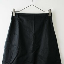 美品 SOFIE D'HOORE ソフィードール スウィングスカート 36/ブラック コットン 台形【2400013350068】_画像4