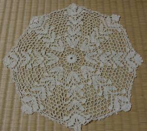 Art hand Auction lace knitting, doily, Probably purchased item, For vase lining/doll lining, knitting, Finished product, others