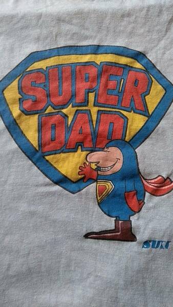 ビンテージ　SUPER DAD　Tシャツ