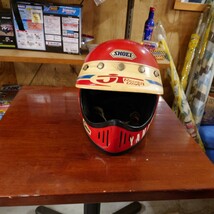 SHOEI　オフロードヘルメット　ビンテージ　当時物　絶版品_画像1