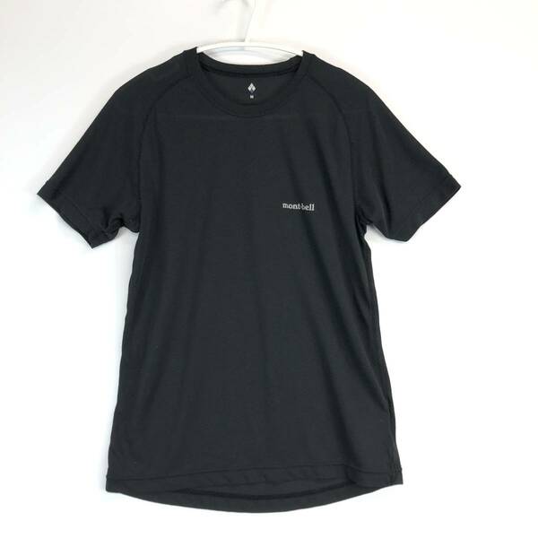 モンベル Mont-bell ジオライン L.W. Tシャツ Men's 1107484 Mサイズ ブラック