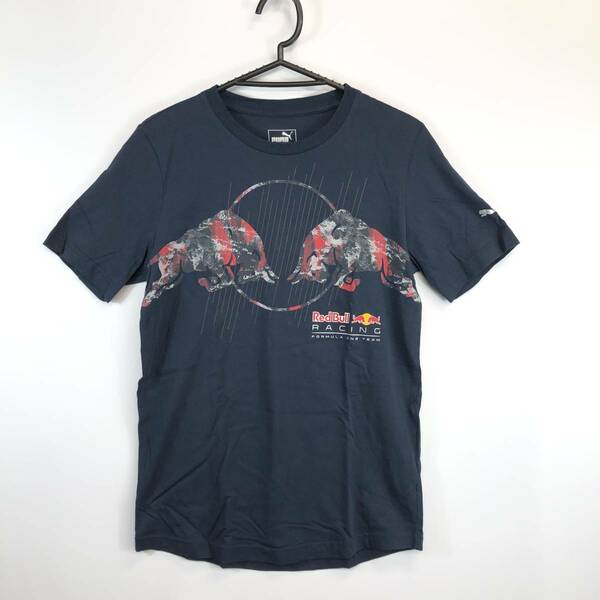 PUMA プーマ レッドブル・レーシング・グラフィック・Tシャツ 572750-01 ダークネイビー USA XSサイズ
