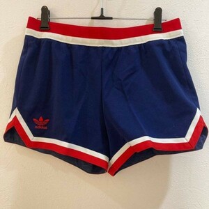 Редкий ◆ Западная Германия ◆ Винтажный тройной лист трилистника 80 -х годов ◆ Adidas/Adidas Shorts Shorts Shorts Soccer Navy Men's Lon3317