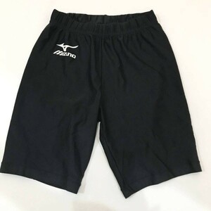 ◆クリーニング済◆MIZUNO/ミズノ 水着 競泳 ハーフパンツ ネイビー 紺 M ON2416