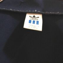 vintage 90年代◆ADIDAS/アディダス トラックジャケット トレフォイル 三つ葉 ジャージ パーカー ネイビー 紺 M メンズ ON787_画像6