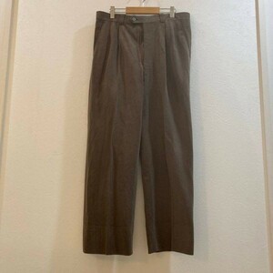 ◆お洒落な逸品◆MUNSING WEAR/マンシングウェア 起毛パンツ ゴルフウェア ブラウン 茶 メンズ 76 ON3255 スラックス　ゴルフパンツ