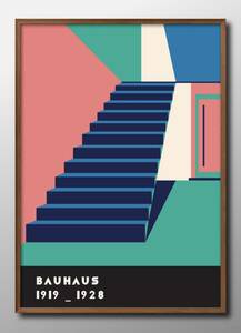 Art hand Auction 10466■Бесплатная доставка!!Плакат А3 BAUHAUS Скандинавия/Корея/Живопись/Иллюстрация/Матовый, резиденция, интерьер, другие