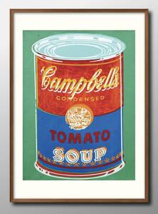 Art hand Auction 13449■무료배송!! 아트 포스터 그림 A3사이즈 Campbell's Soup Cans 워홀 일러스트 디자인 북유럽 무광택 종이, 주택, 내부, 다른 사람