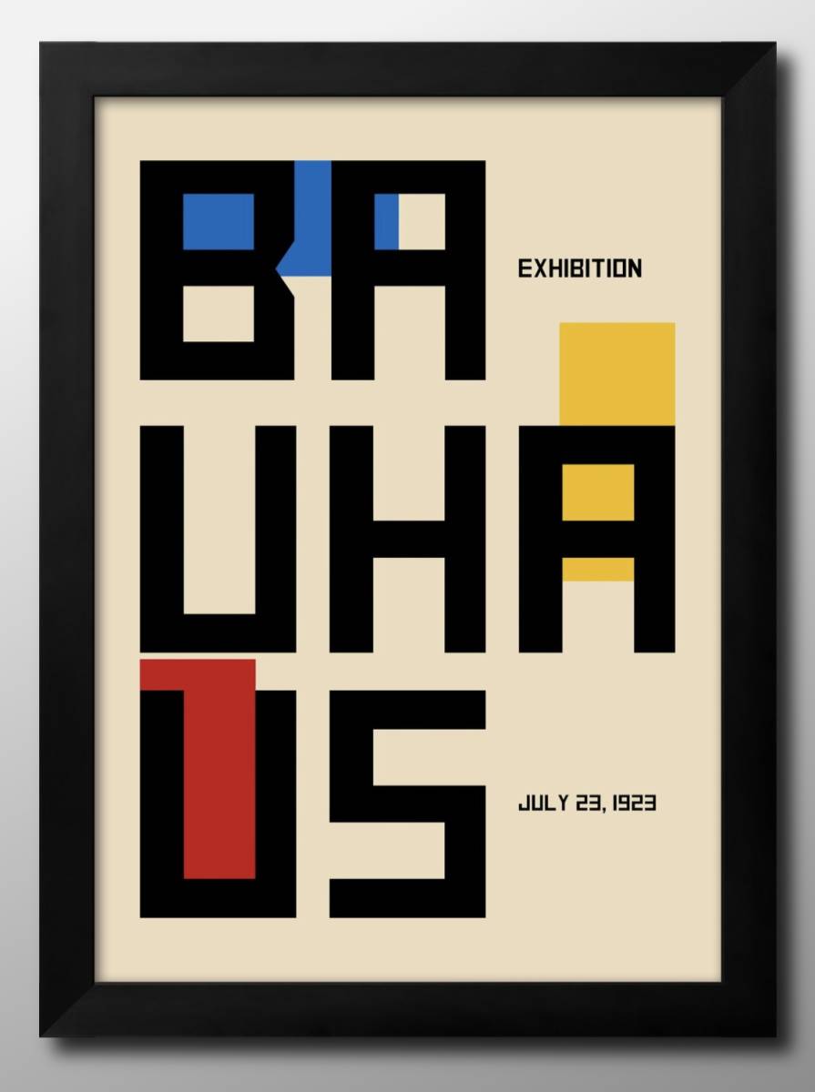 13470 ■ 免运费!! 艺术海报绘画 A3 尺寸 BAUHAUS 插画设计北欧哑光纸, 住房, 内部的, 其他的