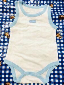 [ new goods ] blue trimming body suit!~70~