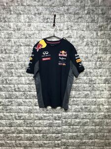 レッドブル Red Bull レッドブルレーシング ぺぺジーンズロンドン PEPEJEANS LONDON コラボTシャツ ネイビー 新品未使用 Sサイズ 半袖