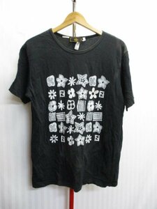 FENDI　フェンディ　Tシャツ　SIZE３８　黒　半袖カットソー　90sヴィンテージ　半袖シャツ　半袖ウエア　04121