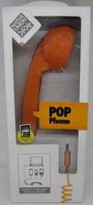 POP PHONE - RETRO HANDSET オレンジ MMPOP-OR イデアインターナショナル Native Union レトロ 電話機 受話器