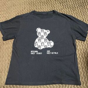 韓国服 韓国 子供服 Tシャツ 半袖 くまTシャツ 150センチ