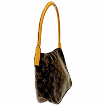 LOUIS VUITTON ルイ・ヴィトン M51146 モノグラム PVC ルーピング MM ショルダーバッグ ブラウン 158272 ショルダーバッグ_画像2