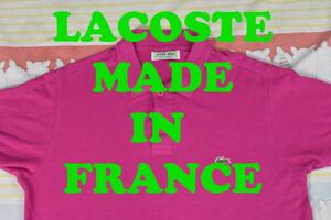 ラコステ 80’ｓポロシャツ 12488ｃ フランス製 LACOSTE 00