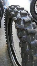 中古MCタイヤ DUNLOP GEOMAX MX52 100/90-19 ダンロップ ジオマックス 100 90 19 0417 再_画像5