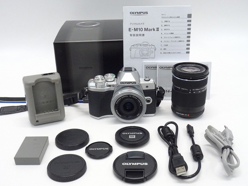 ヤフオク! -「om-d e-m10 mark iii ezダブルズームキット オリンパス