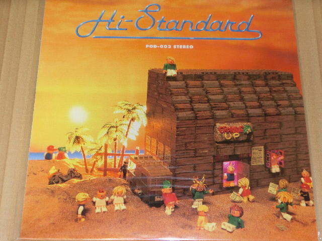 人気ブランドの Hi-STANDARD-Growing UPレコードLPオリジナル盤 邦楽