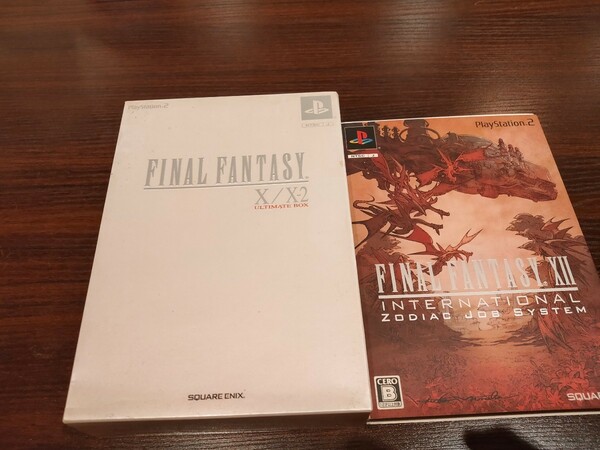 final fantasy Ⅹ Ⅹ−2 ultimate box final fantasy XII INTERNATIONAL ZODIAC JOB SYSTEM/ファイナルファンタジー10 FFⅹ FFⅹ−2 PS2