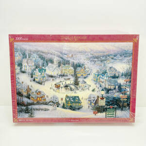 Art hand Auction Rare Thomas Kinkade Nicholas Circle Puzzle 1000 Piece Jigsaw Puzzle THOMAS KINKADE Apollo Company, toy, game, puzzle, jigsaw puzzle