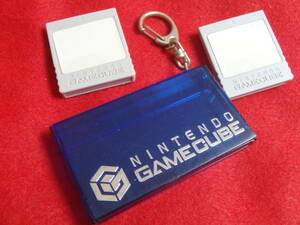  nintendo NINTENDO GAMECUBE memory card 59 key holder blue 