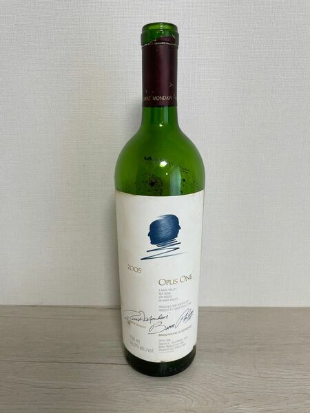 オーパスワン OPUS ONE 2005 空瓶　ディスプレイ