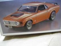 Hasegawa ハセガワ MONOGRAM モノグラム 1/24 `70 FORD MUSTANG BOSS 429 `70 フォード マスタング ボス 429 送料500円～_画像5