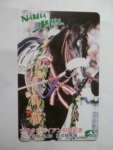 ナリタブライアン引退記念　1996年11月16日東京競馬場　テレホンカード５０度数３枚　未使用_画像3