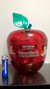 かわいい!! 白雪姫 キャンディーケース 小物入れ りんご 林檎 リンゴ スノーホワイト 七人のこびと ディズニー 3Oap