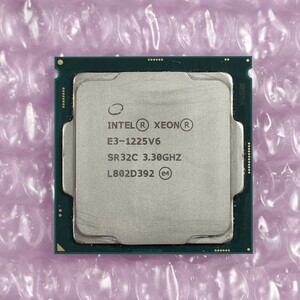 【動作品】Xeon E3-1225 V6 3.30GHz LGA1151 Intel CPU 1225V6