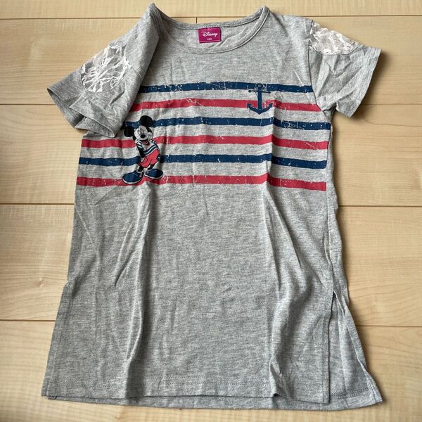 子供服 ディズニー 120 半袖Tシャツ メッシュ