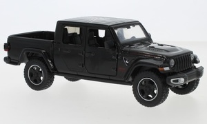 1/24 ジープ グラディエーター ルビコン ブラック 黒 Jeep Gladiator Rubicon black Hardtop 1:27 1:24 Motormax 梱包サイズ80