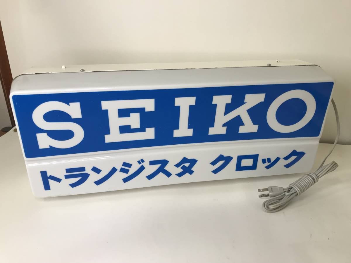 ヤフオク! -「seiko」(看板) (広告、ノベルティグッズ)の落札相場 