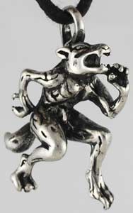 AzureGreen 狼男のお守り Werewolf Amulet 人狼 勇気 ペンダント