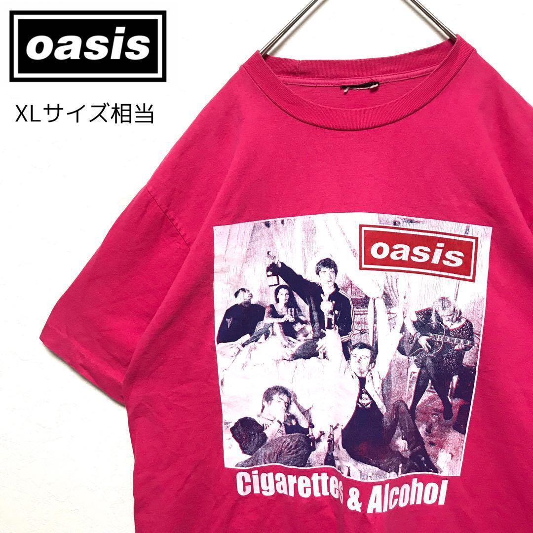 アンビル製 OASIS オアシス 00年代 アンビル ユニオンジャック ロゴT
