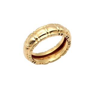  Piaget Vintage tanagla ring 53 13.5 number 750 K18YG yellow gold lady's ring jewelry PIAGET