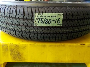 5) 6389c ブリヂストン デューラー Ｈ／Ｔ ６８４II 175/80R16 １本のみ ジムニー 等 2018年製